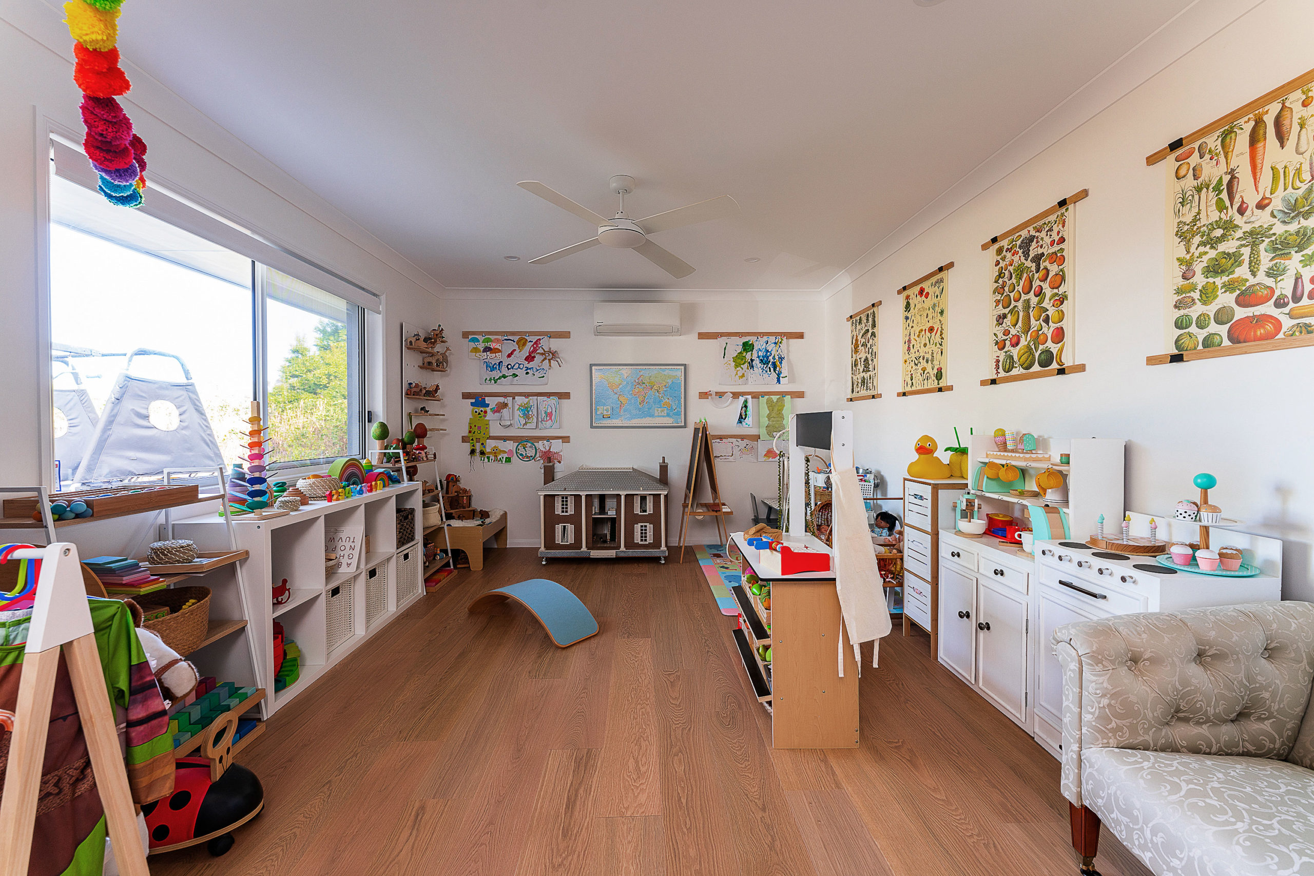 Kids playroom for a second storey extension Belmont Brisbane