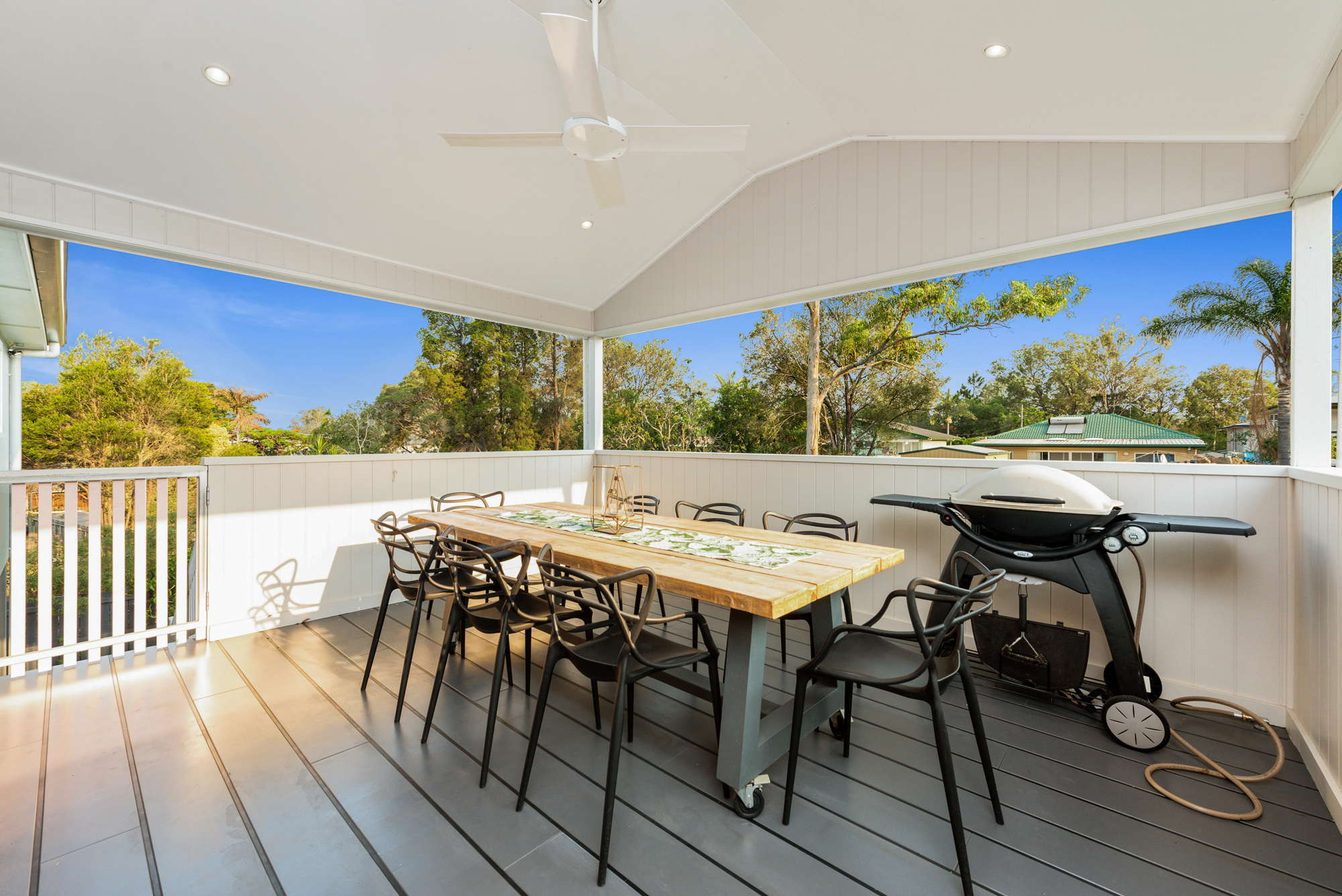 Deck for an extension in Oxley Brisbane