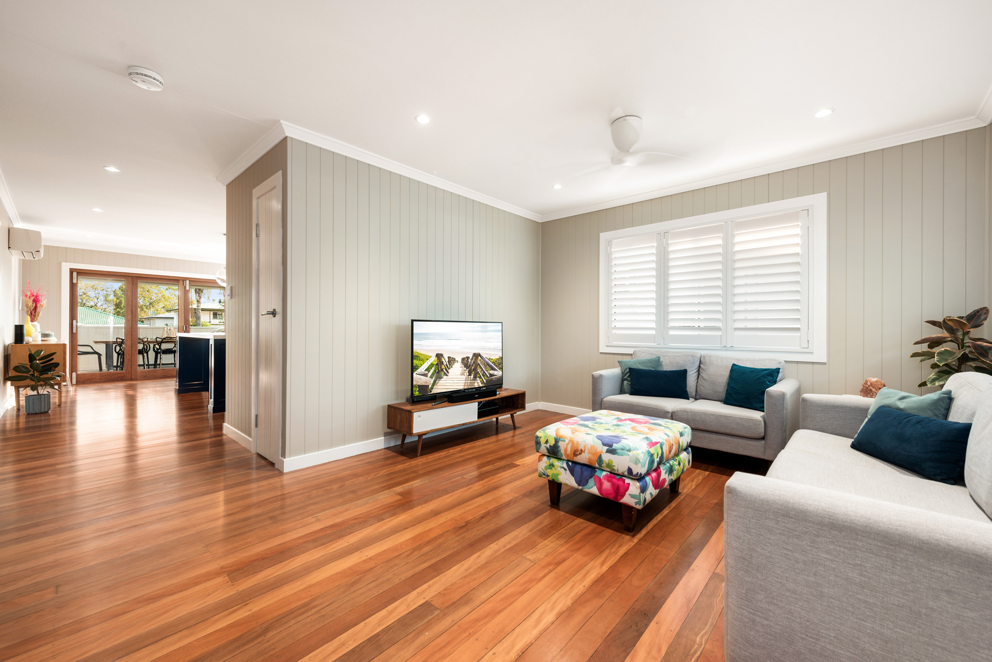 Living space for an extension in Oxley Brisbane