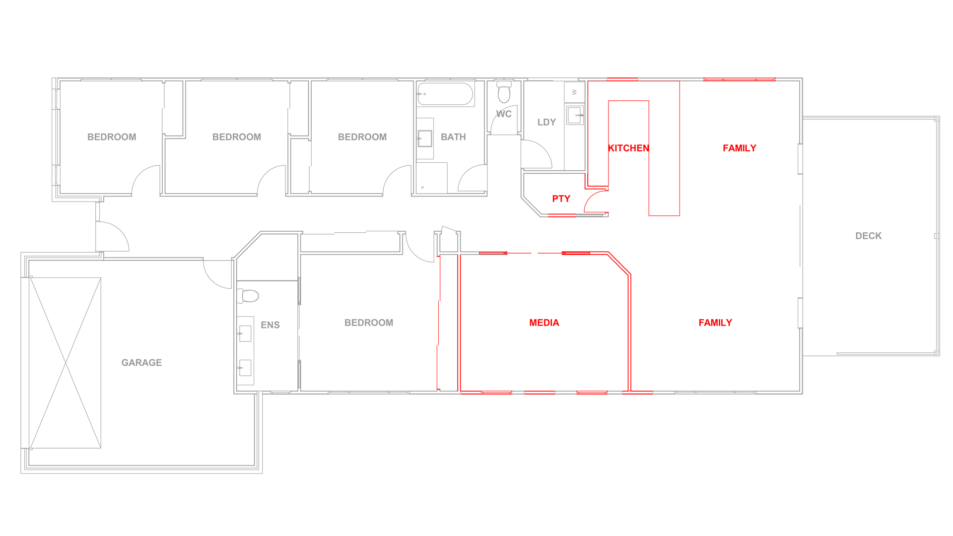 Demolition plan - House Renovation